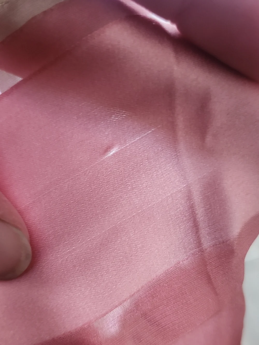 Elegent Blush Pink Floral Design Silk Scarf